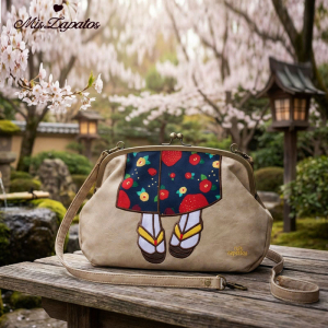 A-ZP-7056-Biege/Blue ―  "Сумкины Дети"